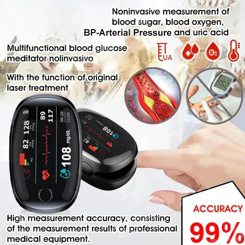 Non-Invasive Blood Glucose Meter[99.9% Accuracy]✅