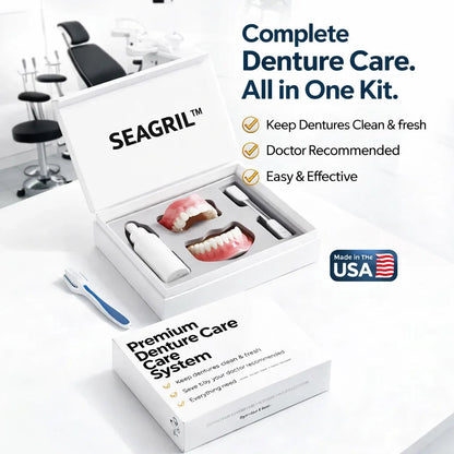 SEAGRIL™ Custom-Fit Full Functional DenturesMake you more confident-Made in the USA & FDA-Certified