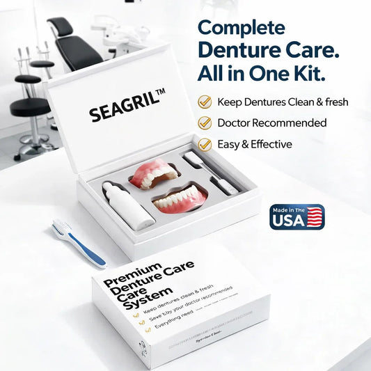 SEAGRIL™ Custom-Fit Full Functional DenturesMake you more confident-Made in the USA & FDA-Certified