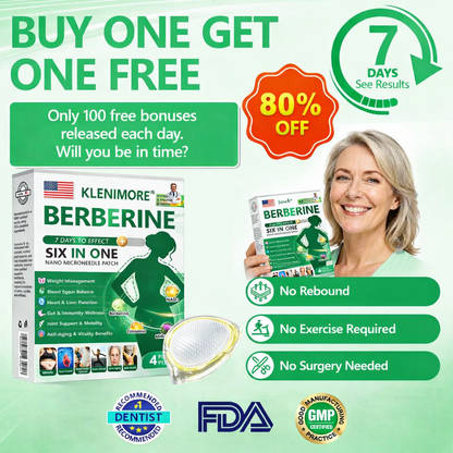 𝐔𝐒𝐀 𝐃𝐨𝐜𝐭𝐨𝐫 𝐑𝐞𝐜𝐨𝐦𝐦𝐞𝐧𝐝𝐞𝐝🌟| KLENIMORE® 𝑩𝒆𝒓𝑏𝘦𝘳𝑖𝗇𝒆 𝟔-𝗶𝙣-𝟏 𝑁𝑎𝑛𝑜 𝘔𝘪𝘤𝘳𝘰𝘯𝘦𝘦𝘥𝘭𝘦 𝖯𝚊𝗍𝖼𝗁 |✅𝘉𝘢𝘤𝘬𝘦𝘥 𝘣𝘺 𝘴𝘤𝘪𝘦𝘯𝘤𝘦 | 𝟨-𝗂𝗇-𝟣 𝖿𝗈𝗋𝗆𝗎𝗅𝖺 | 𝑅𝑒𝑠𝑢𝑙𝑡𝑠 𝑖𝑛 7 𝑑𝑎𝑦𝑠 🏅