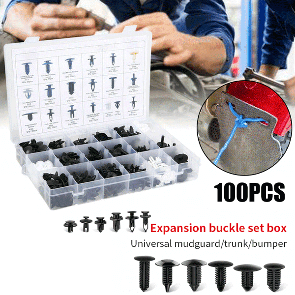 🔥 LAST DAY 49% OFF-Universal Expansion Screw Clips Set