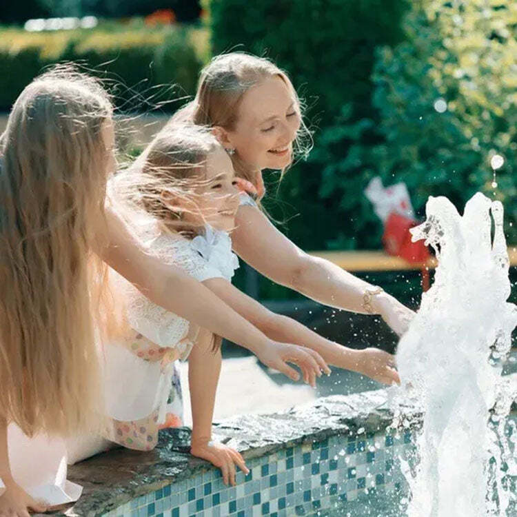 Vibrant Fountain Power