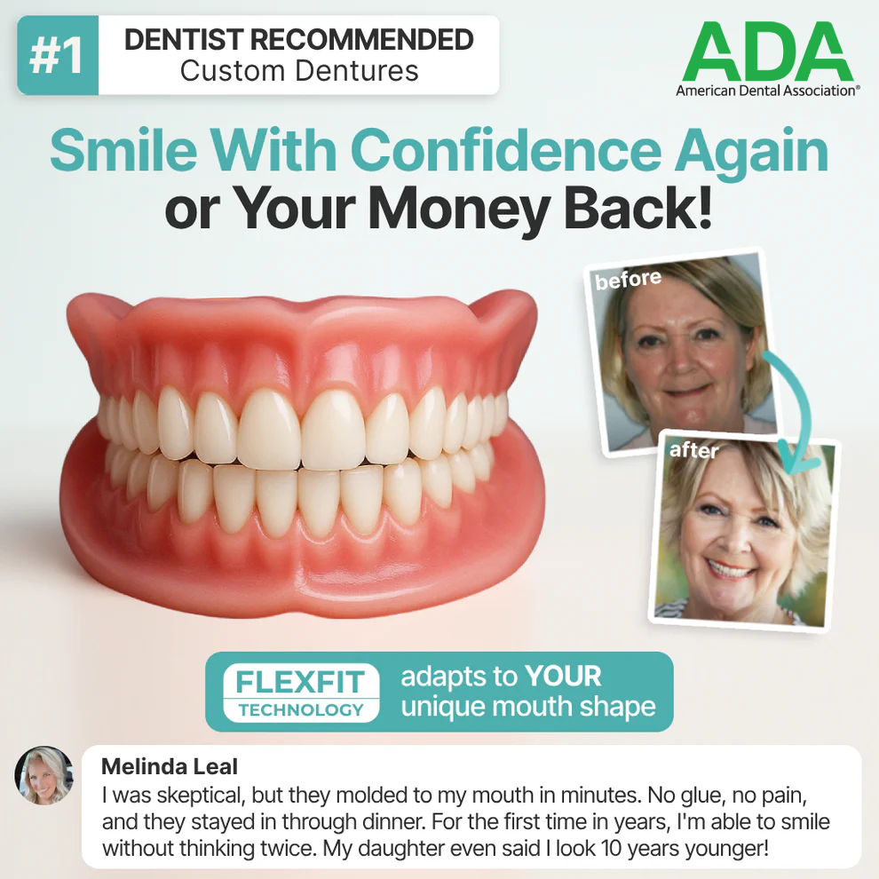 SEAGRIL™ Custom-Fit Full Functional DenturesMake you more confident-Made in the USA & FDA-Certified